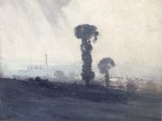 Arthur streeton View of Hampstead Heath from Fack Straw's Castle oil painting reproduction